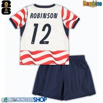 Maglie da calcio Stati Uniti Miles Robinson #12 Prima Maglia Bambino Mondiali 2026  Manica Corta + Pantaloni corti)